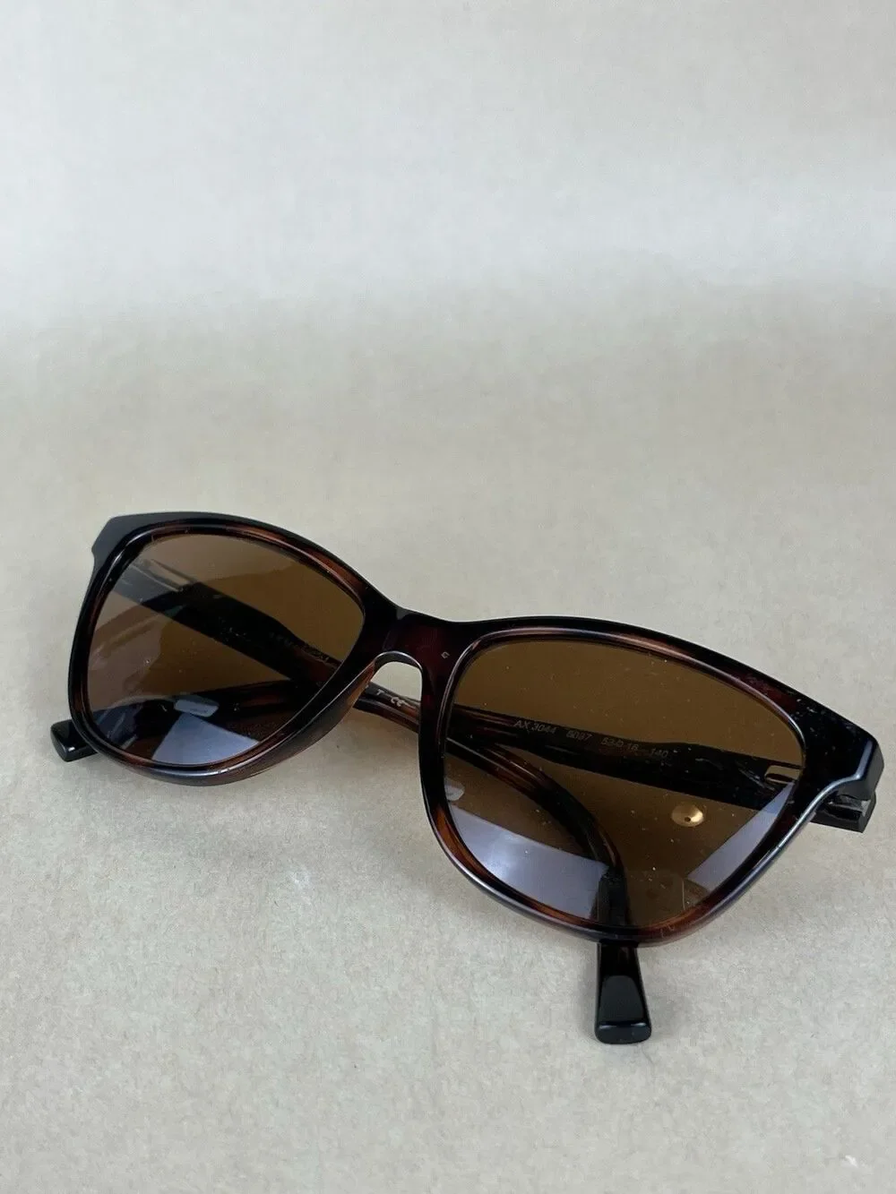 Armani Exchange Women’s AX3044 8037 Tortoise Eyeglasses Frame Only 53-16-140‎